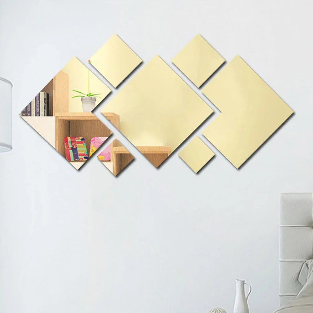 Acrylic Wall Mirror Set