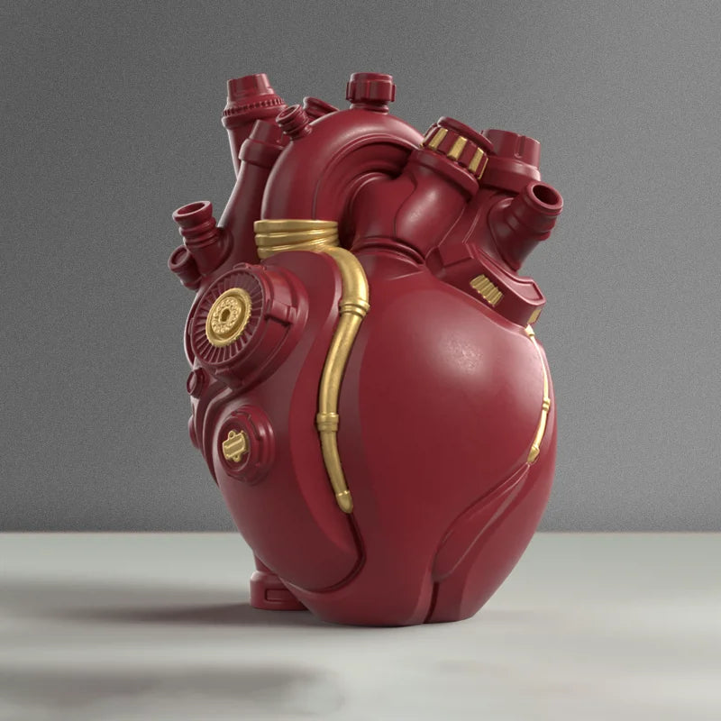 Decorative Mechanical Heart Vase