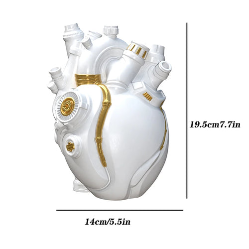 Decorative Mechanical Heart Vase