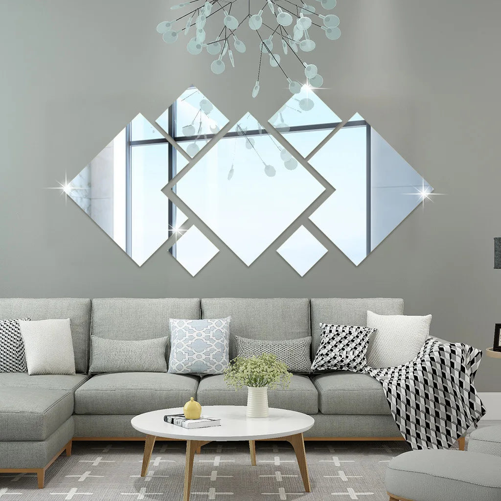 Acrylic Wall Mirror Set