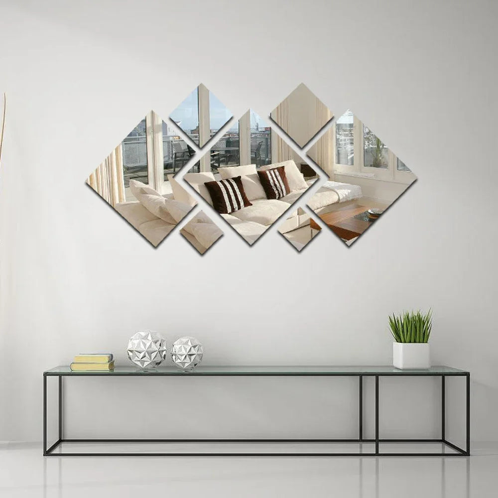 Acrylic Wall Mirror Set