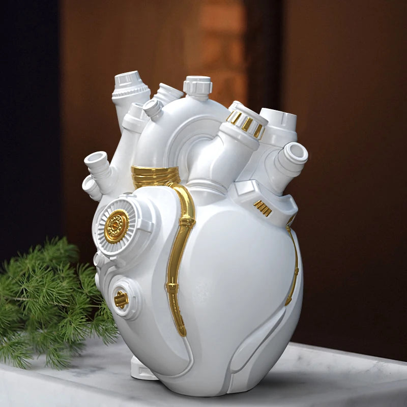 Decorative Mechanical Heart Vase