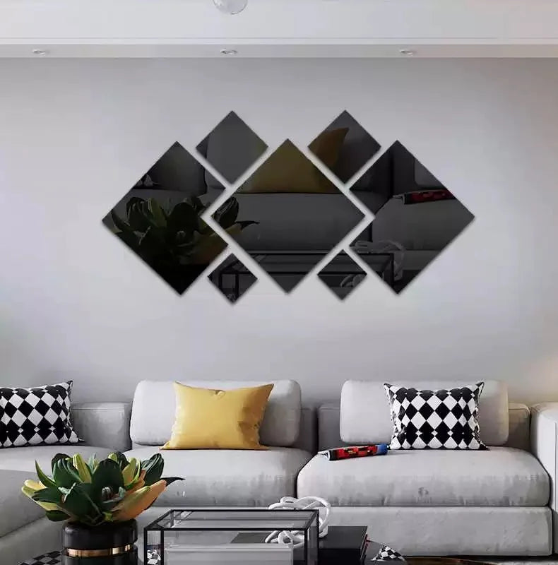 Acrylic Wall Mirror Set
