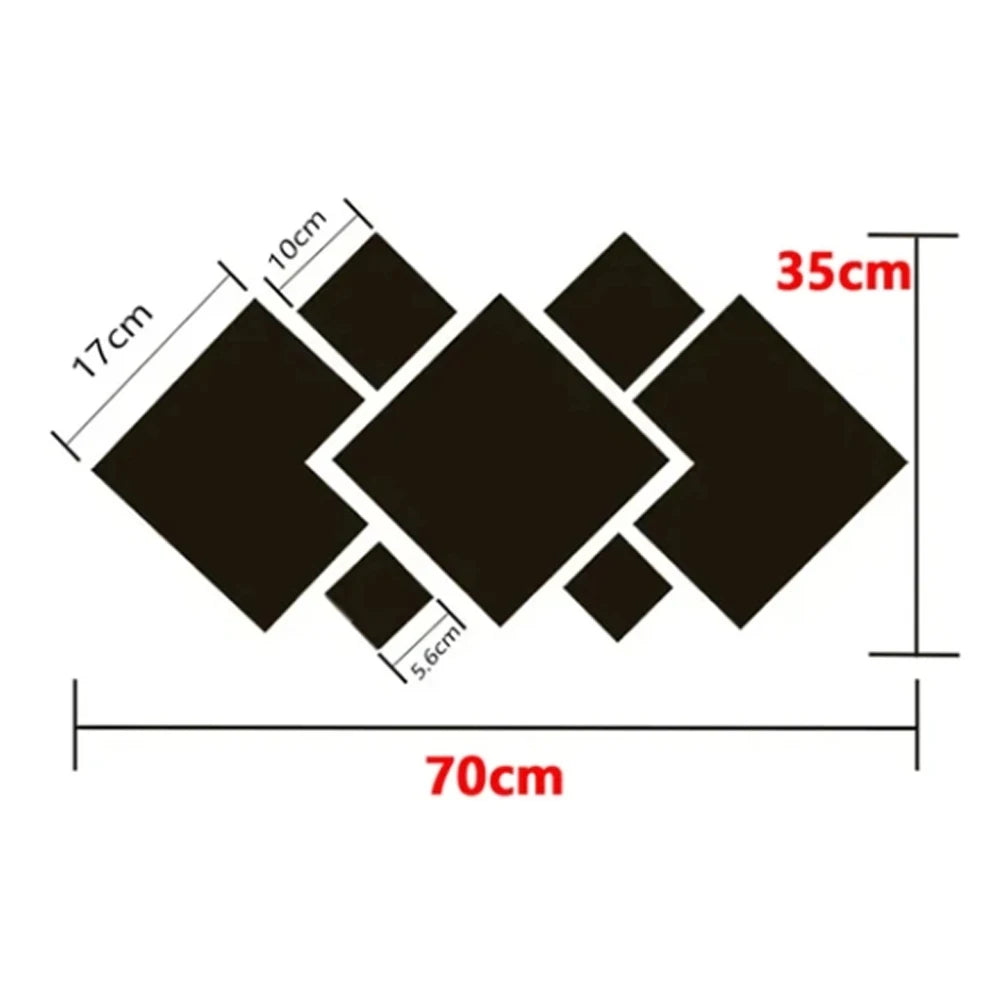 Acrylic Wall Mirror Set